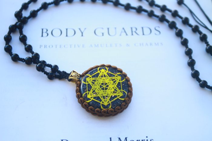 Orgonite – Metatron cube pendant (with tensor ring) - Image 6
