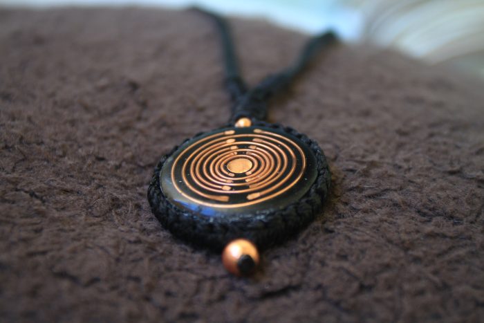 Lakhovsky  Orgonite Pendant - number 9; shungite (FOLLOW YOUR INTUITION) - Image 4